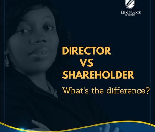 DIRECTOR AND SHAREHOLDER, WHAT’S THE DIFFERENCE?
