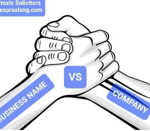 WHAT IS THE DIFFERENCE BETWEEN A COMPANY AND A BUSINESS NAME
