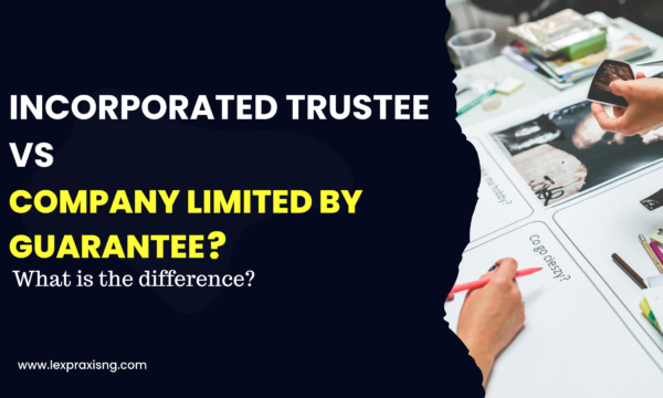 WHAT IS THE DIFFERENCE BETWEEN A COMPANY LIMITED BY GUARANTEE AND AN INCORPORATED TRUSTEE