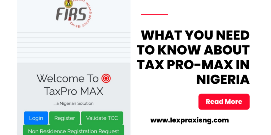 WHAT IS FIRS TAX PRO-MAX