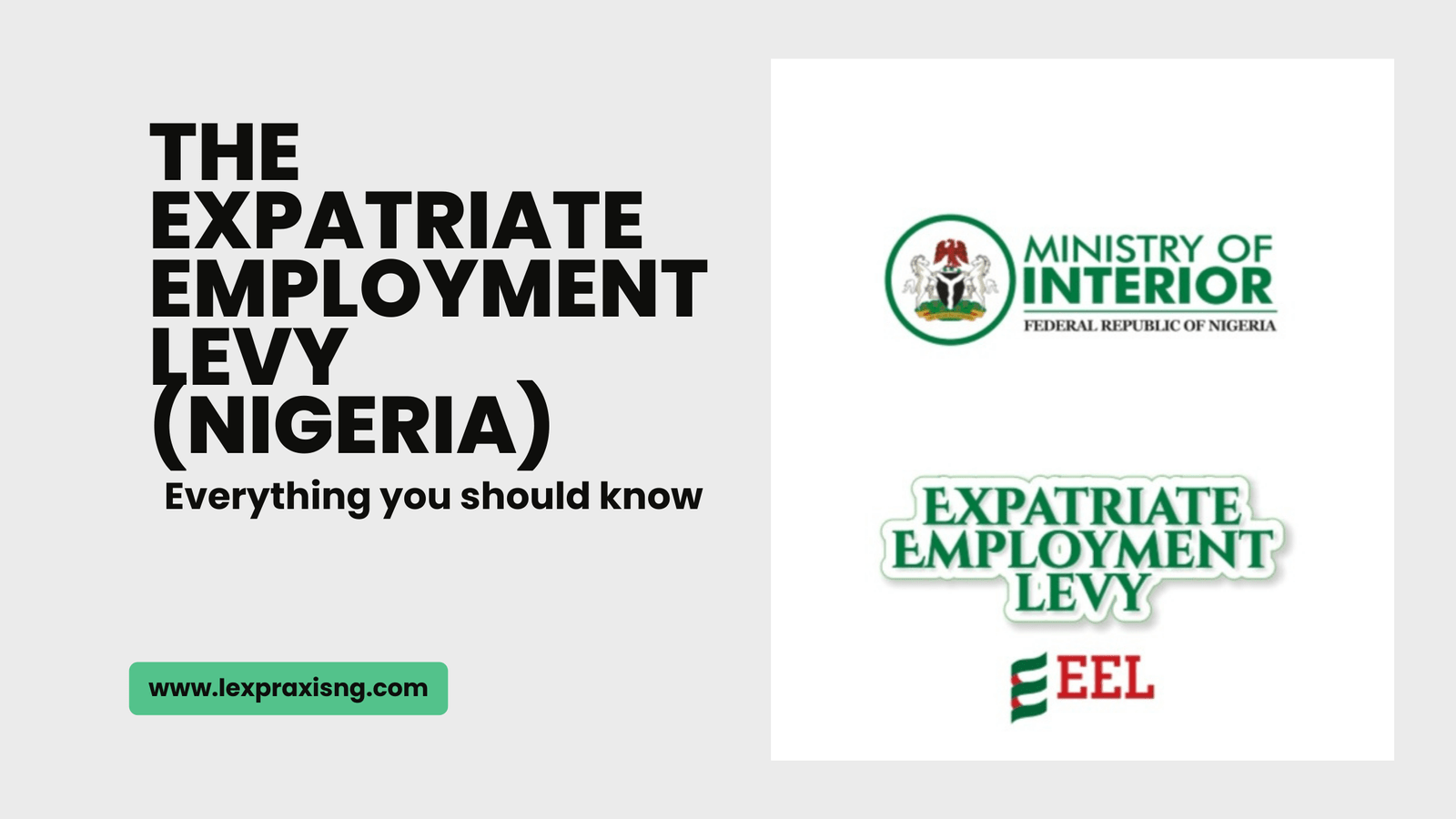 Expatriate Employment Levy in Nigeria - Everything you should know