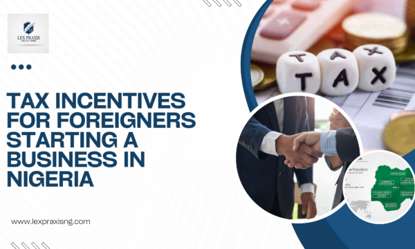 WHAT ARE THE TAX INCENTIVES AVAILABLE TO FOREIGNERS IN NIGERIA
