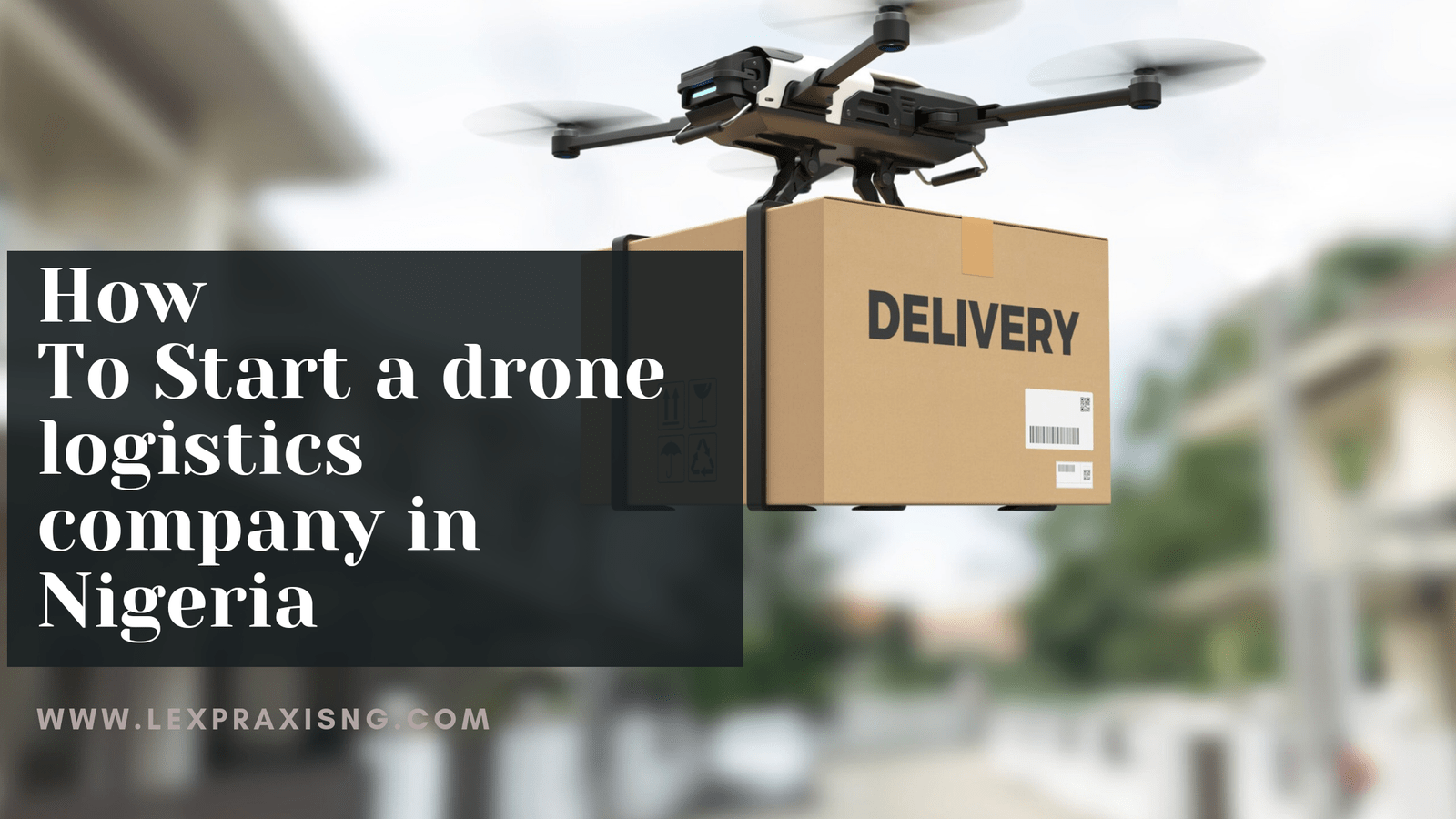 HOW TO START A DRONE LOGISTICS COMPANY IN NIGERIA