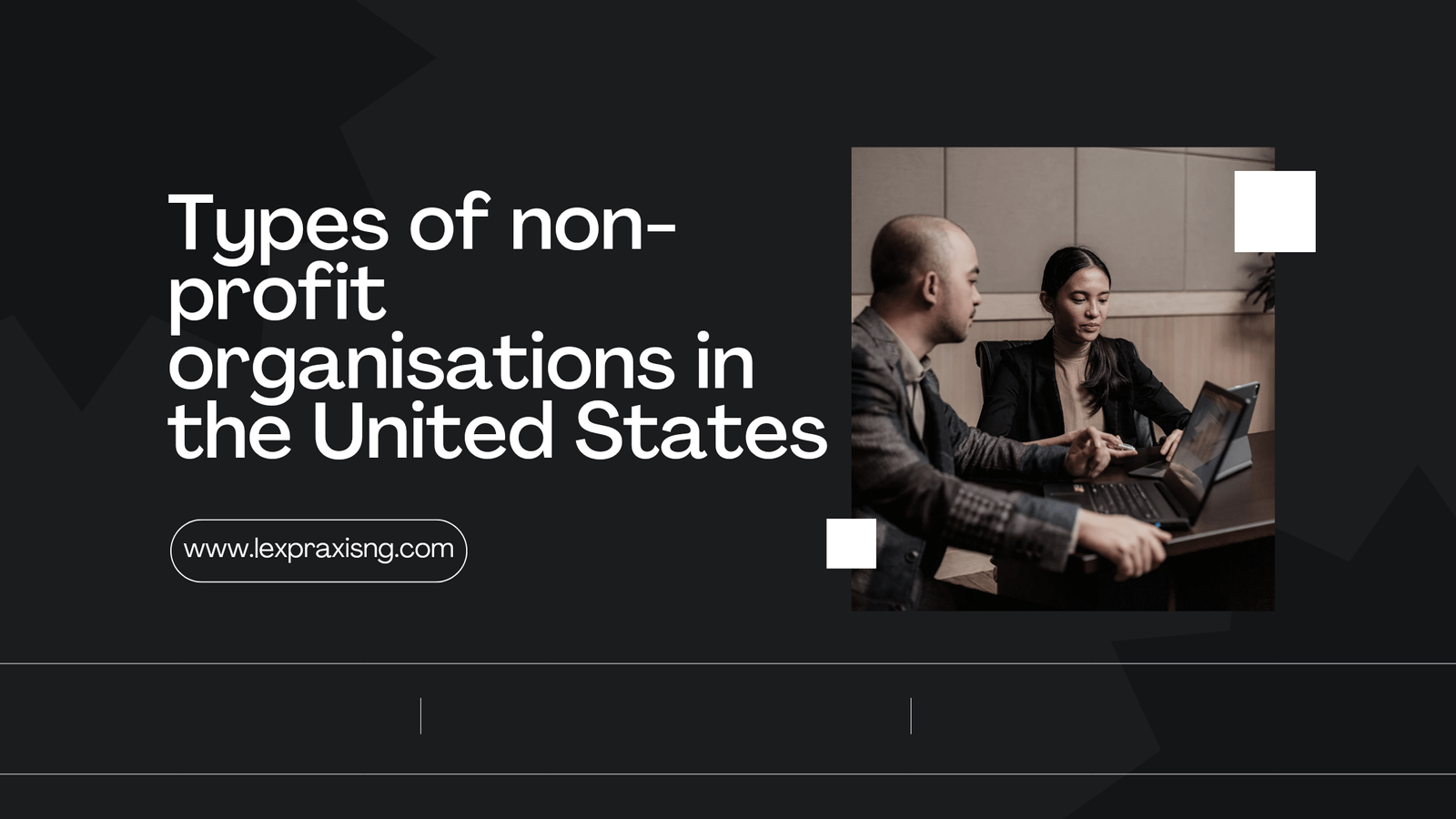 Types of non-profit organizations in the US