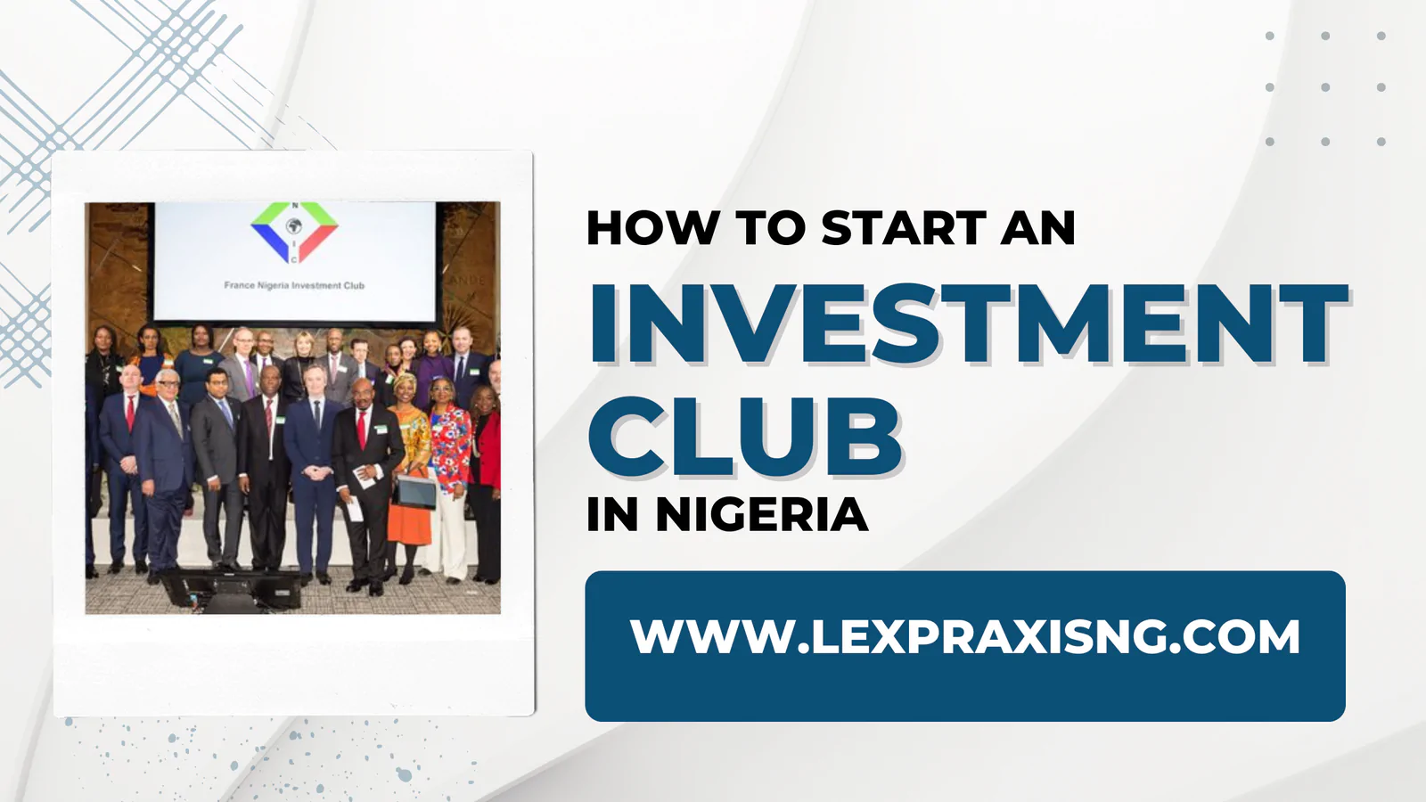 How to start an investment club in Nigeria