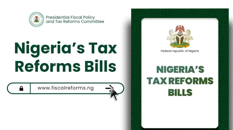 NIGERIA'S TAX REFORM BILLS