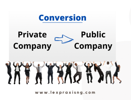 How to convert a private company to a public company