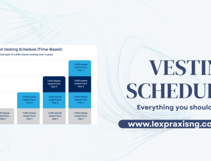 Vesting schedule