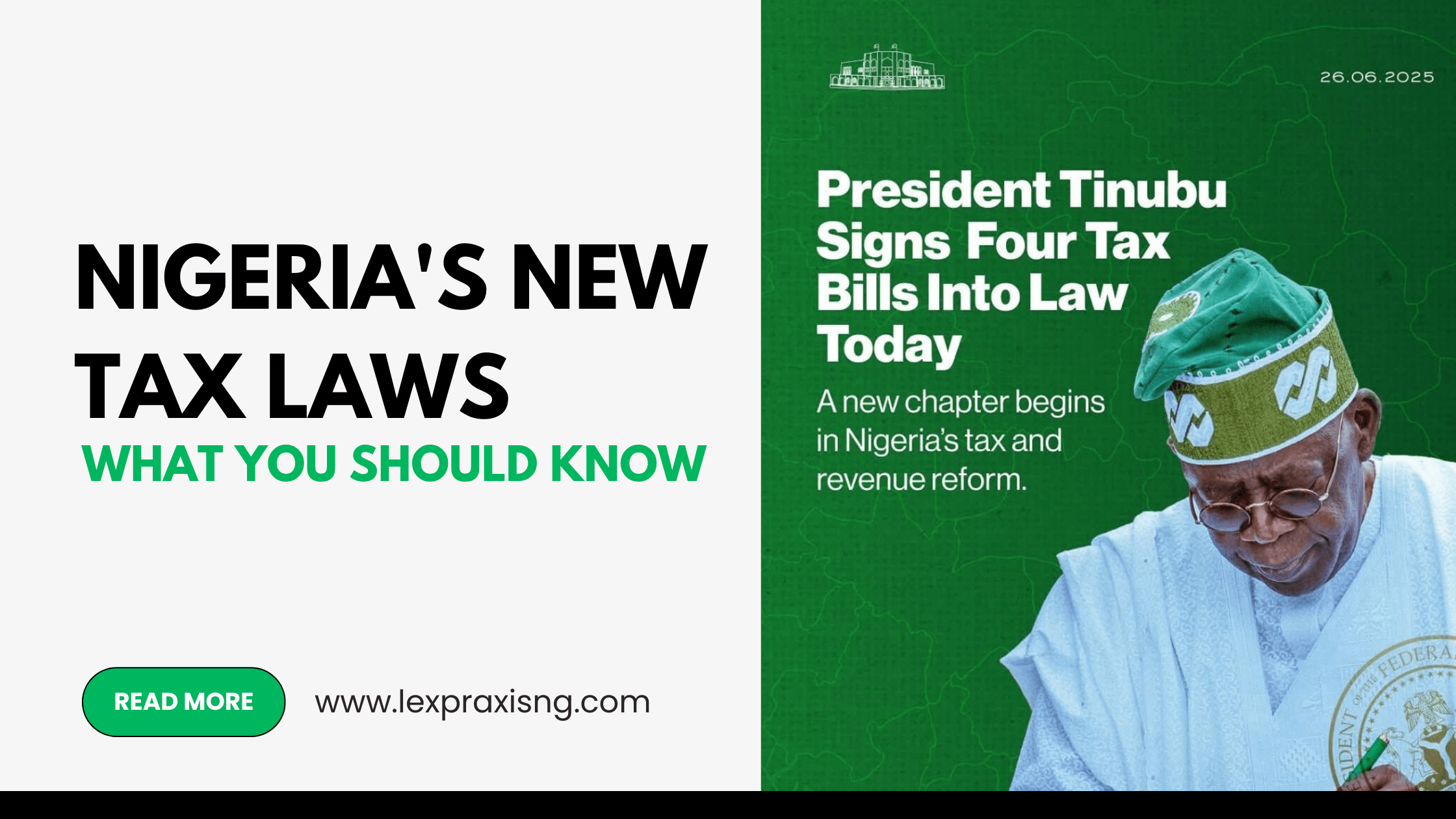 Nigeria's new tax laws: What you should know