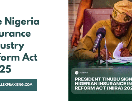Nigeria Insurance Industry Reform Act 2025
