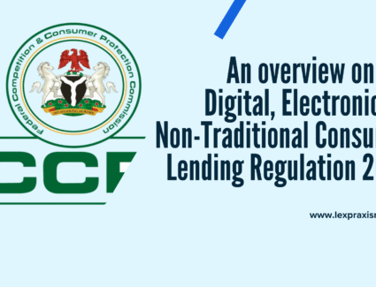 Digital Electronic Online or Non-Traditional Consumer Lending Regulation 2025