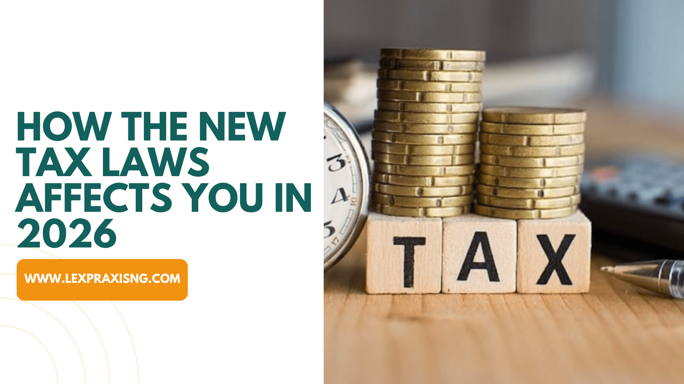 How the new tax law affects you in 2026