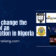 How to change the name of an association in Nigeria 80x80