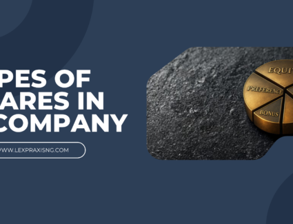 Types of shares in a company