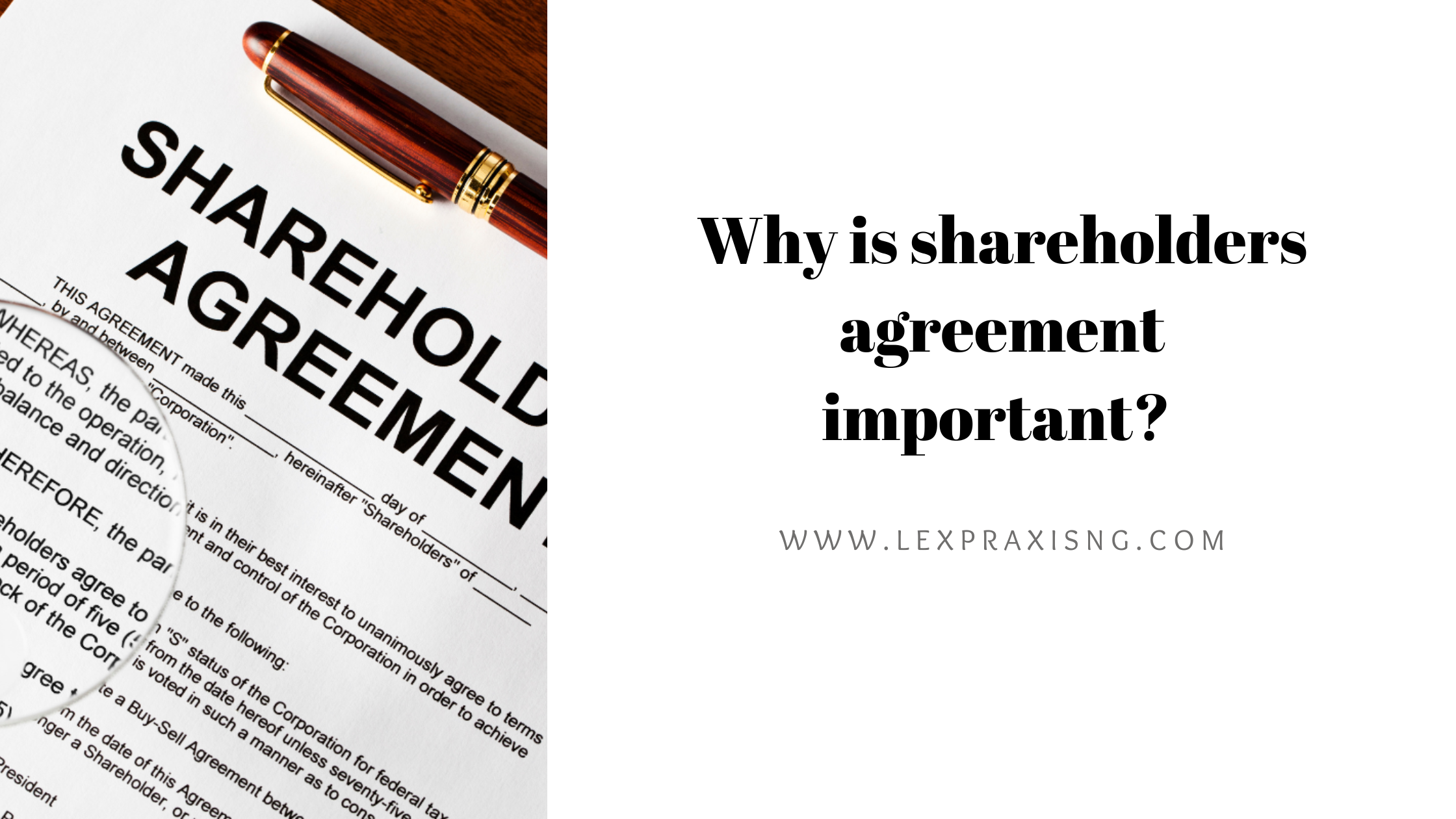 shareholders agreement