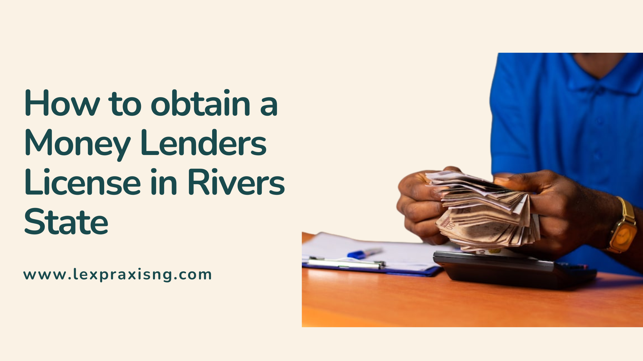 Money Lenders License in Rivers State