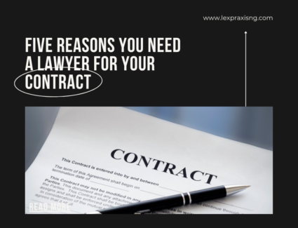 5 reasons you need a lawyer for your contract