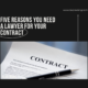 5 reasons you need a lawyer for your contract 80x80