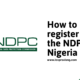 How to register with the NDPC as a data controller or processor 80x80